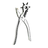 Maun Revolving Leather Belt Hole Punch Plier Multiple Sizes 6 Holes 2mm To 4.8mm